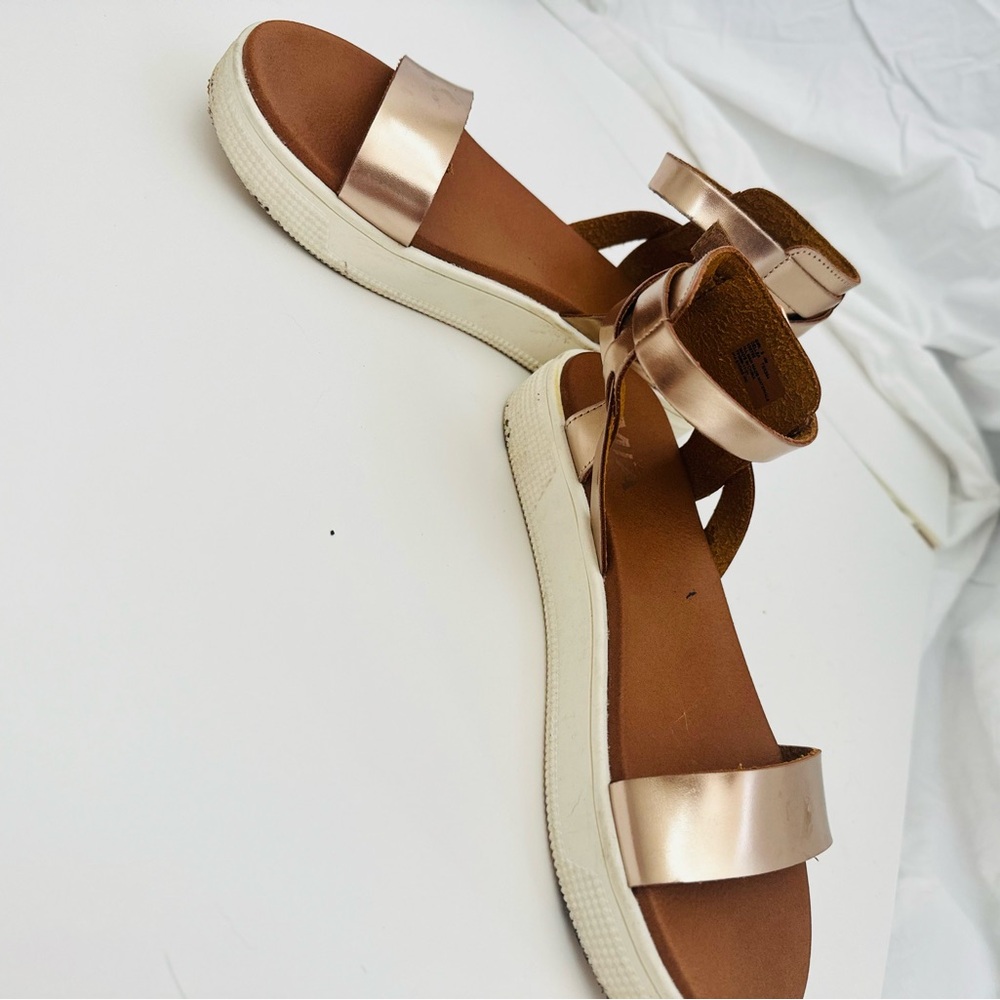 MIA Women's Sandals in Metallic Rose